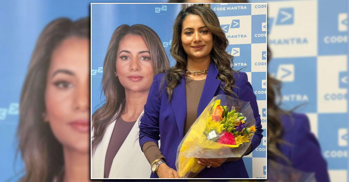 Actress Richa Ghimire Appointed Brand Ambassador of U.S. Based Educational Company ‘Code Mantra’