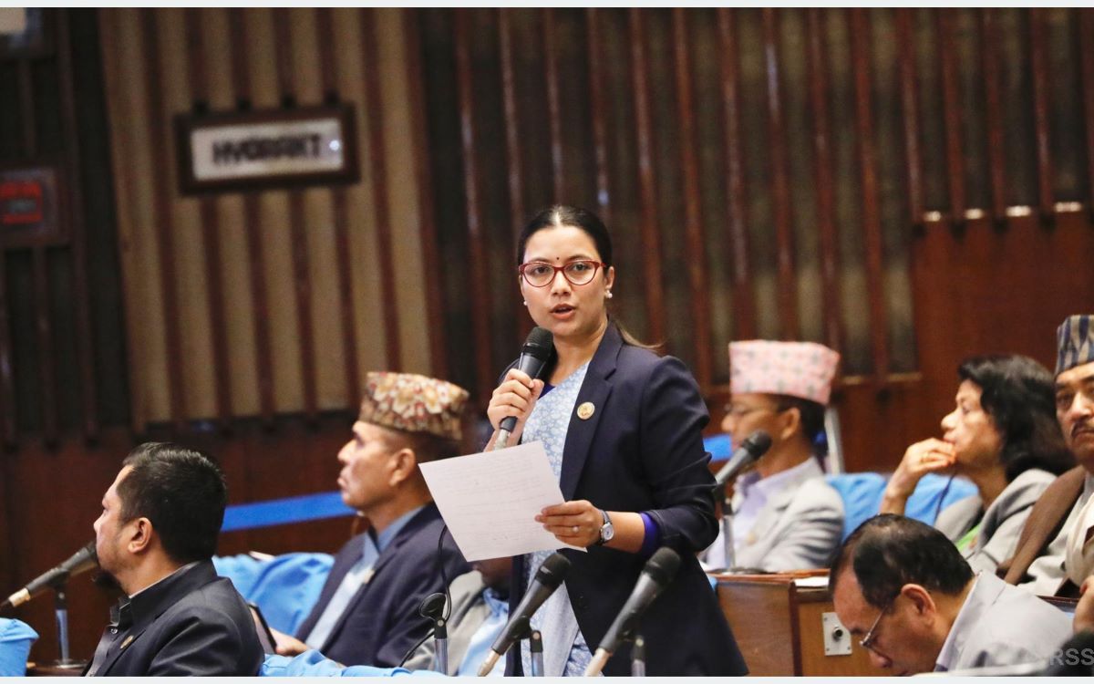 HoR session: RSP lawmaker Gautam questions judiciary’s integrity
