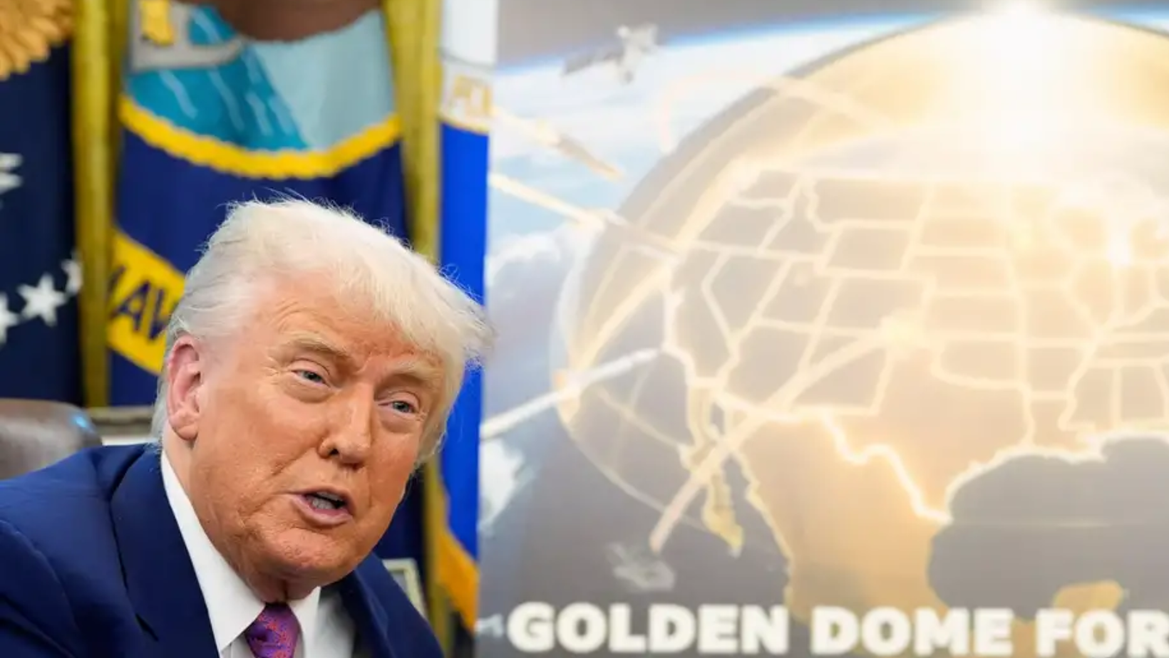 Trump unveils plans for ‘Golden Dome’ missile shield for US
