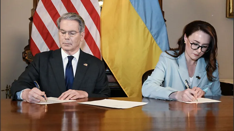 US, Ukraine sign rare earth minerals deal