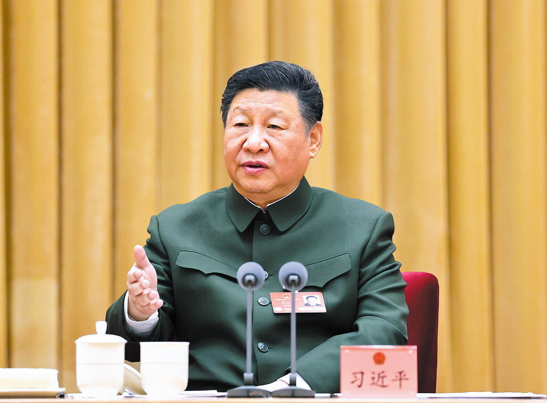 Xi signs order on protection of military-industrial facilities