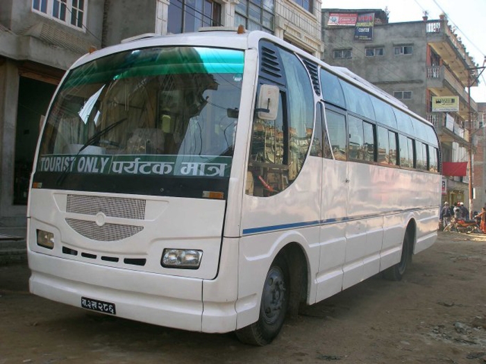20 tourist vehicles escorted from Pokhara again today