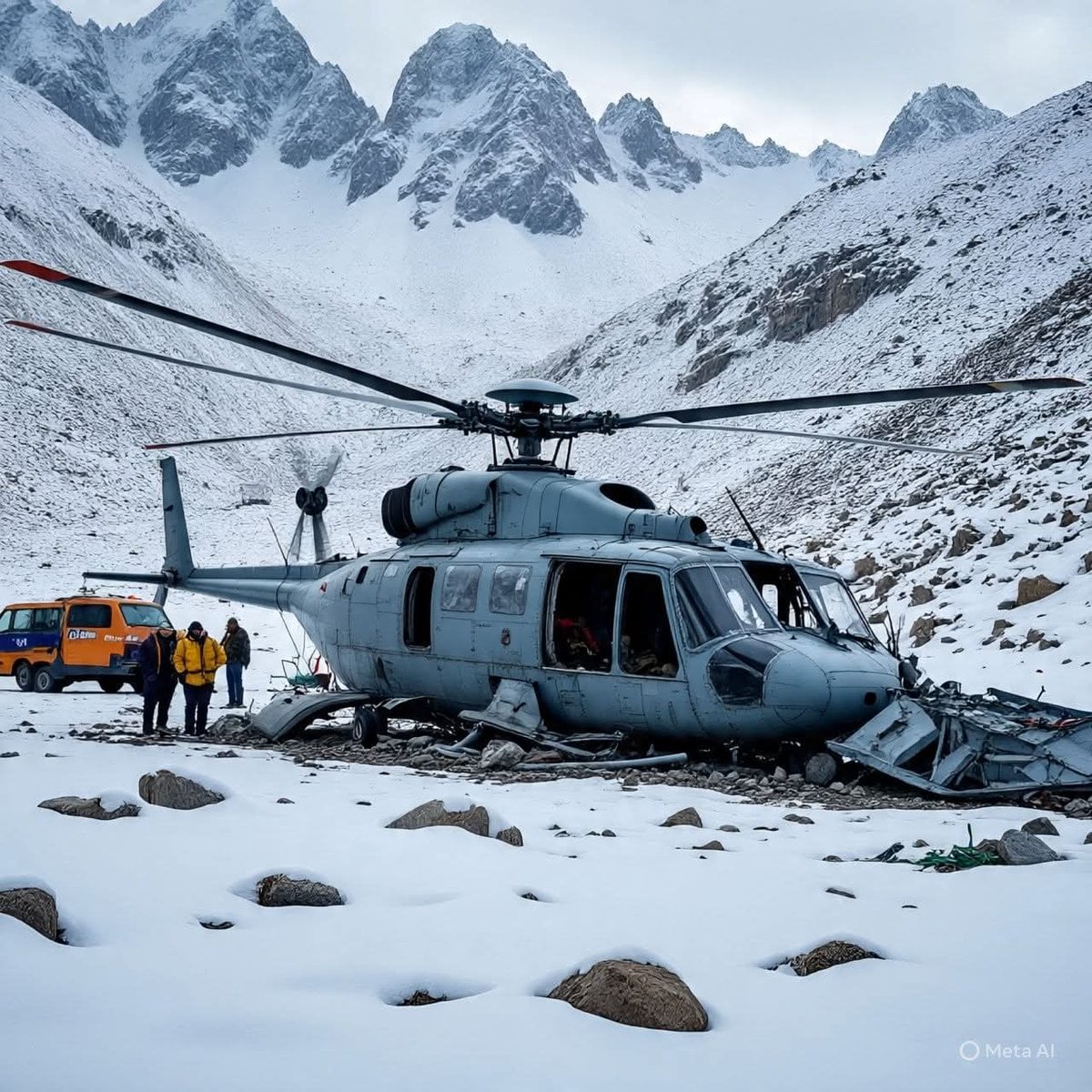 Chopper crash kills 7 in India’s Uttarakhand