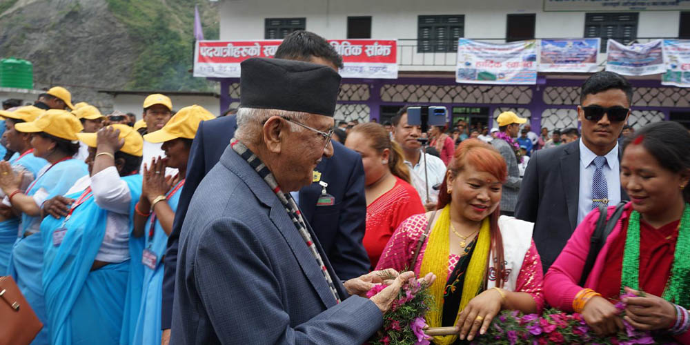 PM Oli unveils memorials and museum to honor Annapurna climbers