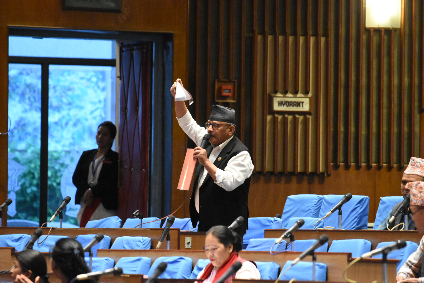 RSP, RPP continue obstruction; Unified Socialist MP tears budget in Parliament