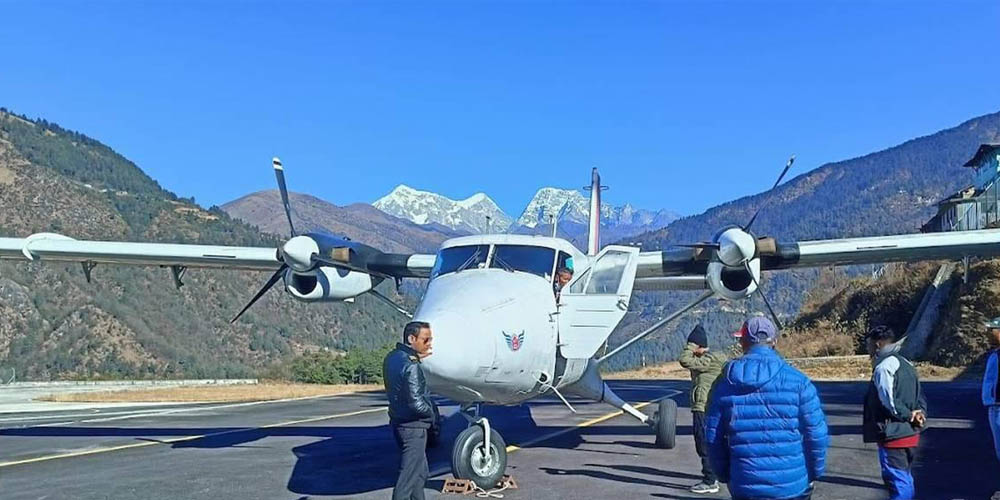 Flights resume at Phaplu Airport after 17 days of weather disruption