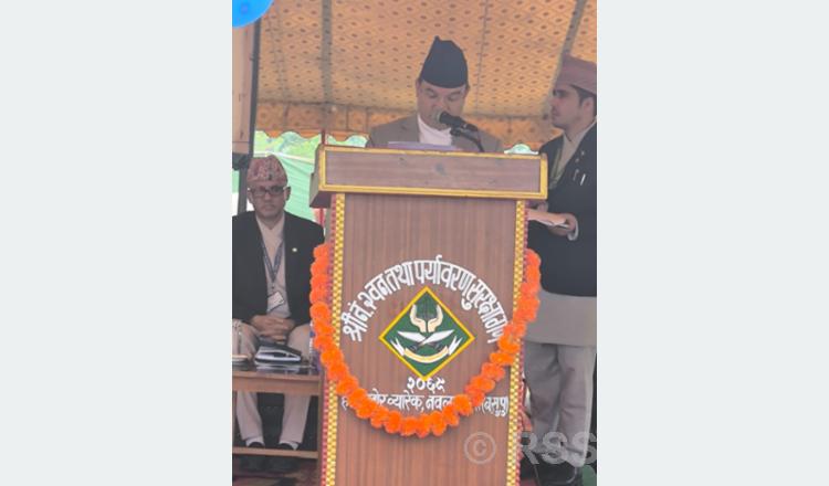 Minister Shahi pledges to implement master plan in interest of Chure community