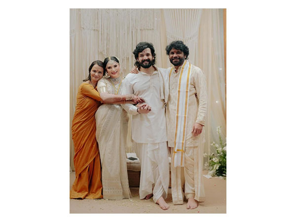 Nagarjuna welcomes Akhil Akkineni’s wife Zainab Ravdjee into family after wedding, shares marriage pics