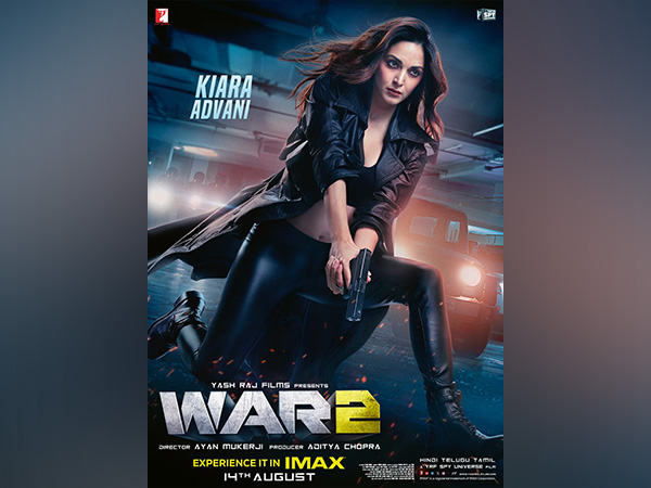 Kiara Advani’s character appears fierce, powerful in her first look poster of ‘War 2’