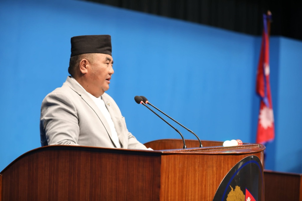 Defense Minister Rai reports 41% progress on Kathmandu-Tarai-Madhesh Fast Track