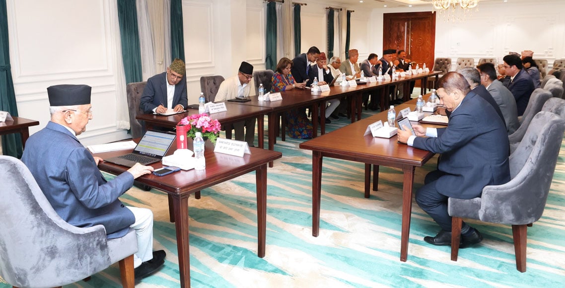 PM Oli calls Cabinet meeting ahead of Spain visit