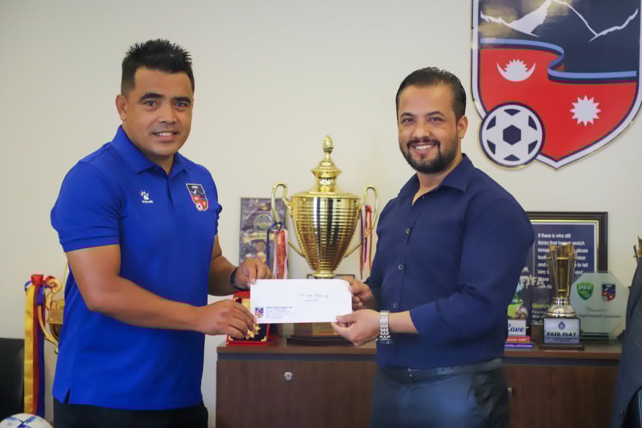 Nabin Neupane appointed head coach of Nepal U-23 football team