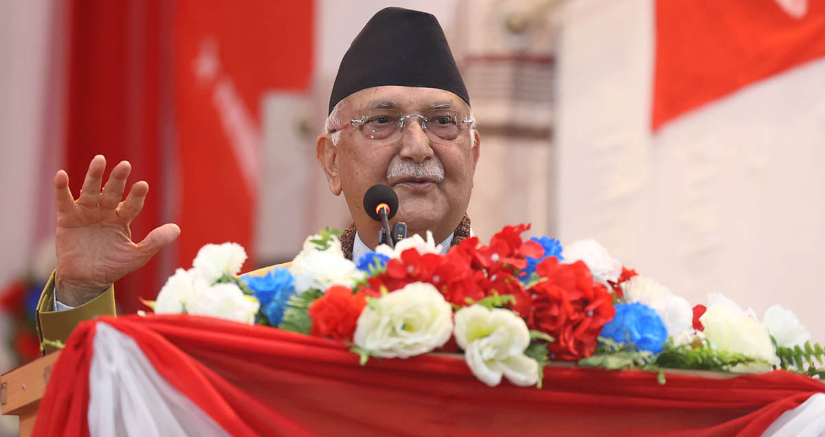 PM Oli criticizes former Prez Bhandari’s political comeback speculations