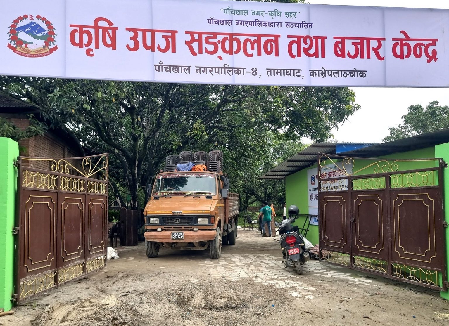 ‘Pesticide-free’ vegetable collection center in Paanchkhal