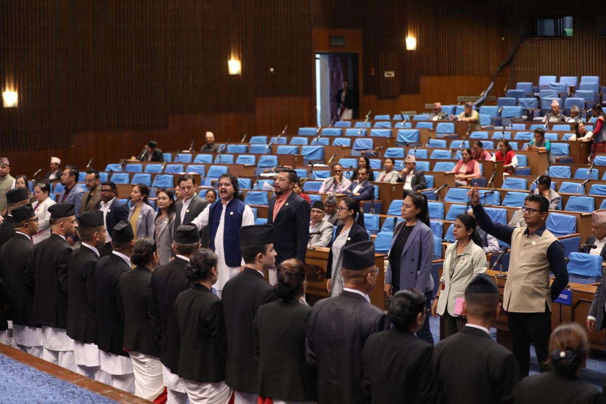 HoR session: RSP-RPP unite in protest, call for Home Minister’s resignation