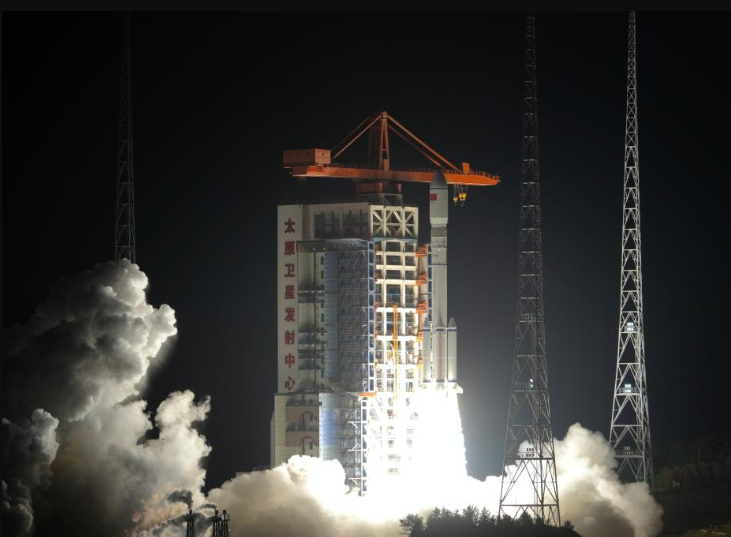 China launches internet satellite group