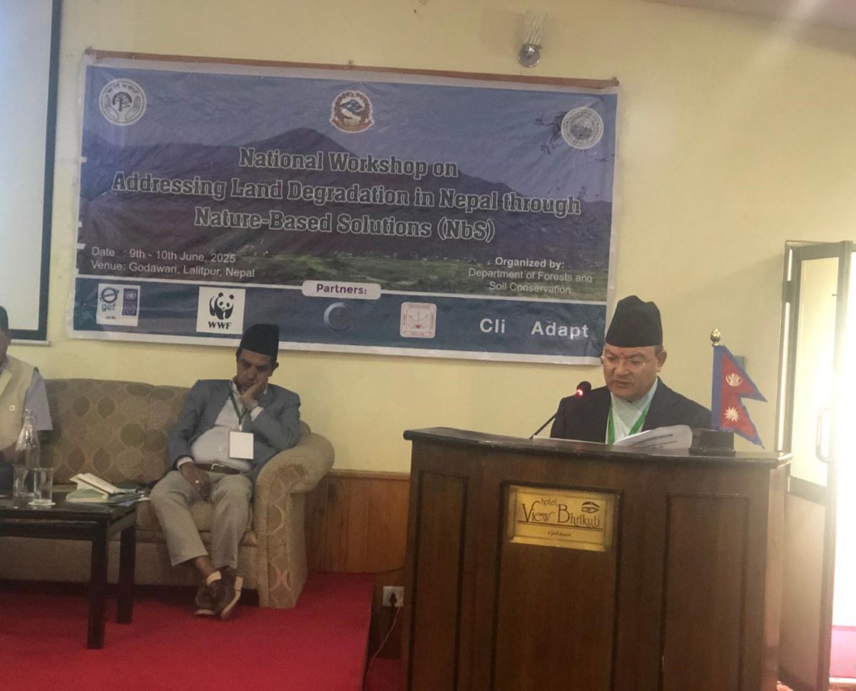 Land erosion and degradation resulting in severe problems to livelihoods: Minister Shahi