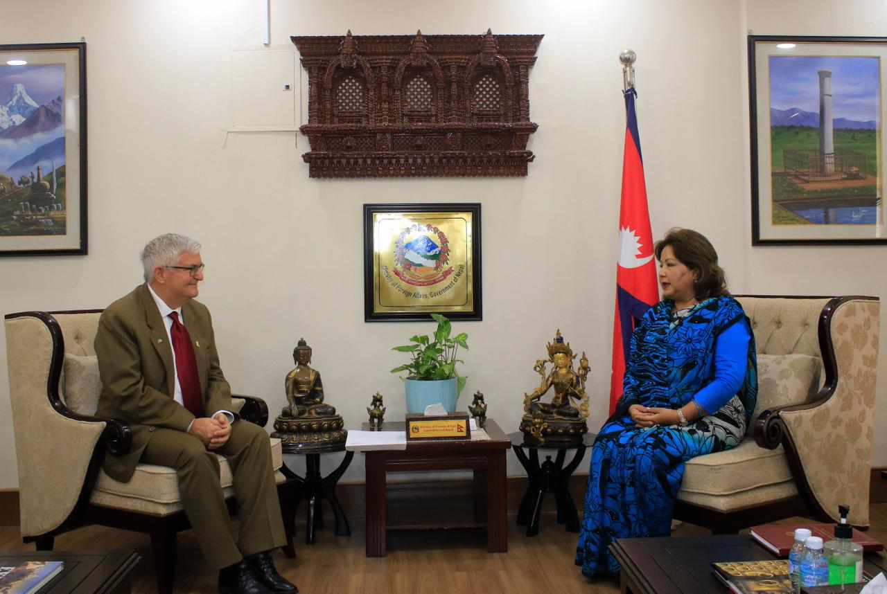 Foreign Minister seeks update on Nepalis in Israel from Israeli envoy