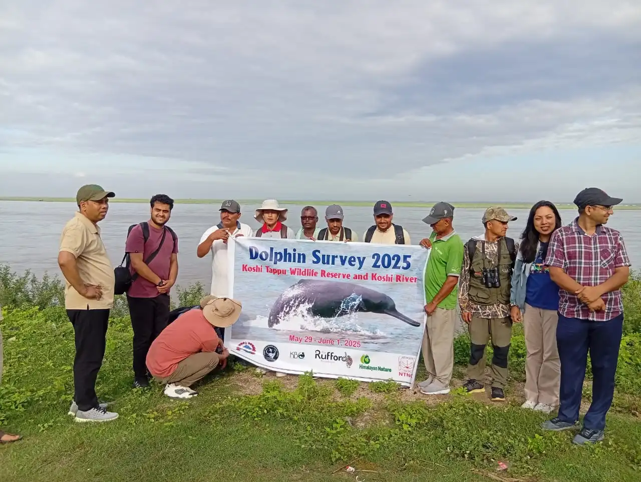 Dolphin census begins in Saptakoshi River