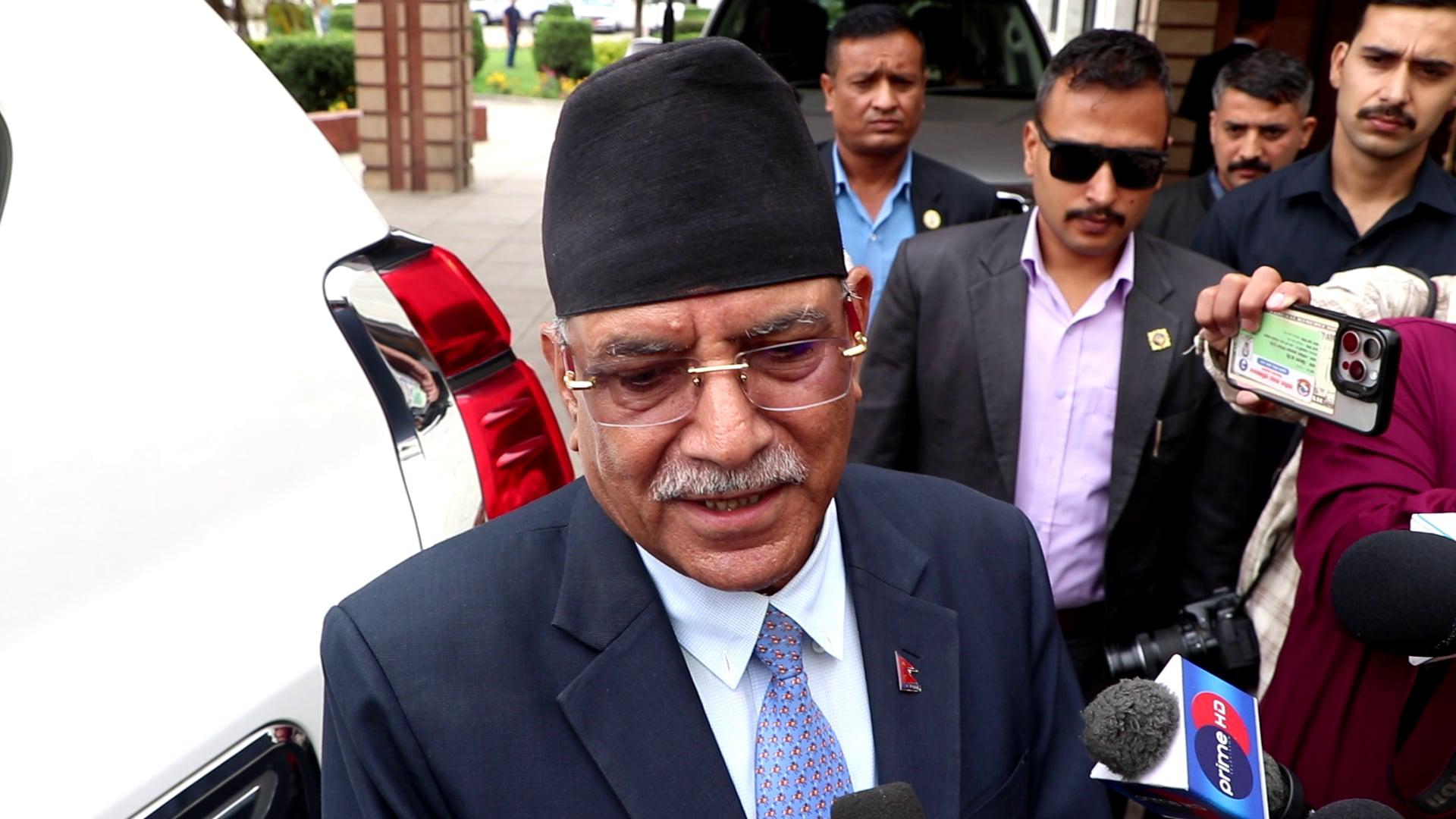 Prachanda sees vendetta in graft case against Madhav Nepal; Opposition to meet Deuba