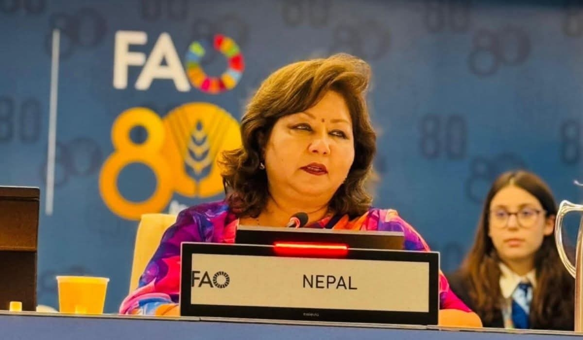 Foreign Minister Rana urges global climate solidarity for vulnerable nations 
