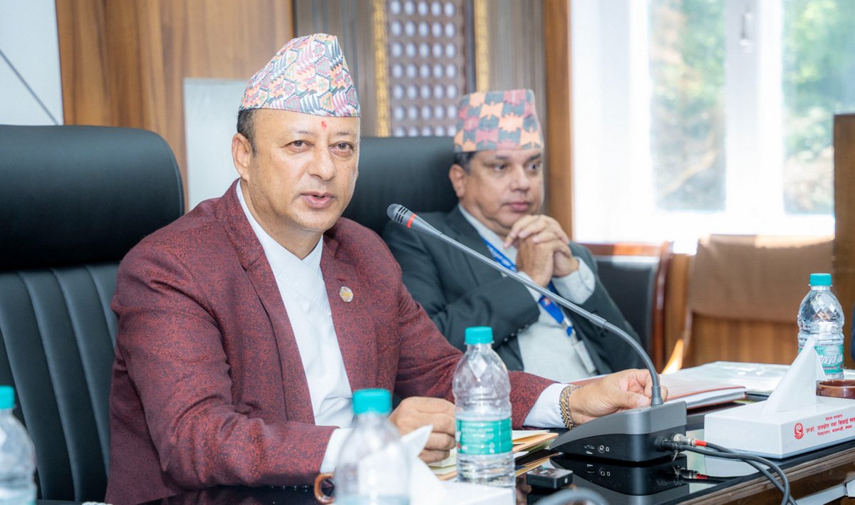 Minister Khadka urges subordinate bodies to increase performance