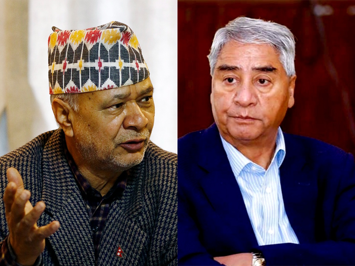Education Minister Panta meets NC President Deuba over School Bill