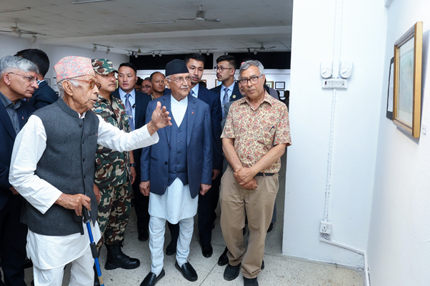 Paintings bring Nepal’s culture and history to life: PM Oli