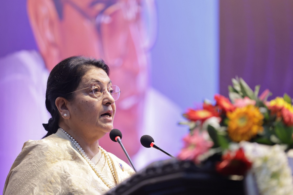 Former President Bhandari announces return to UML politics