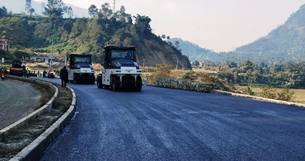 Muglin-Pokhara road expansion: 53 percent works complete in western section