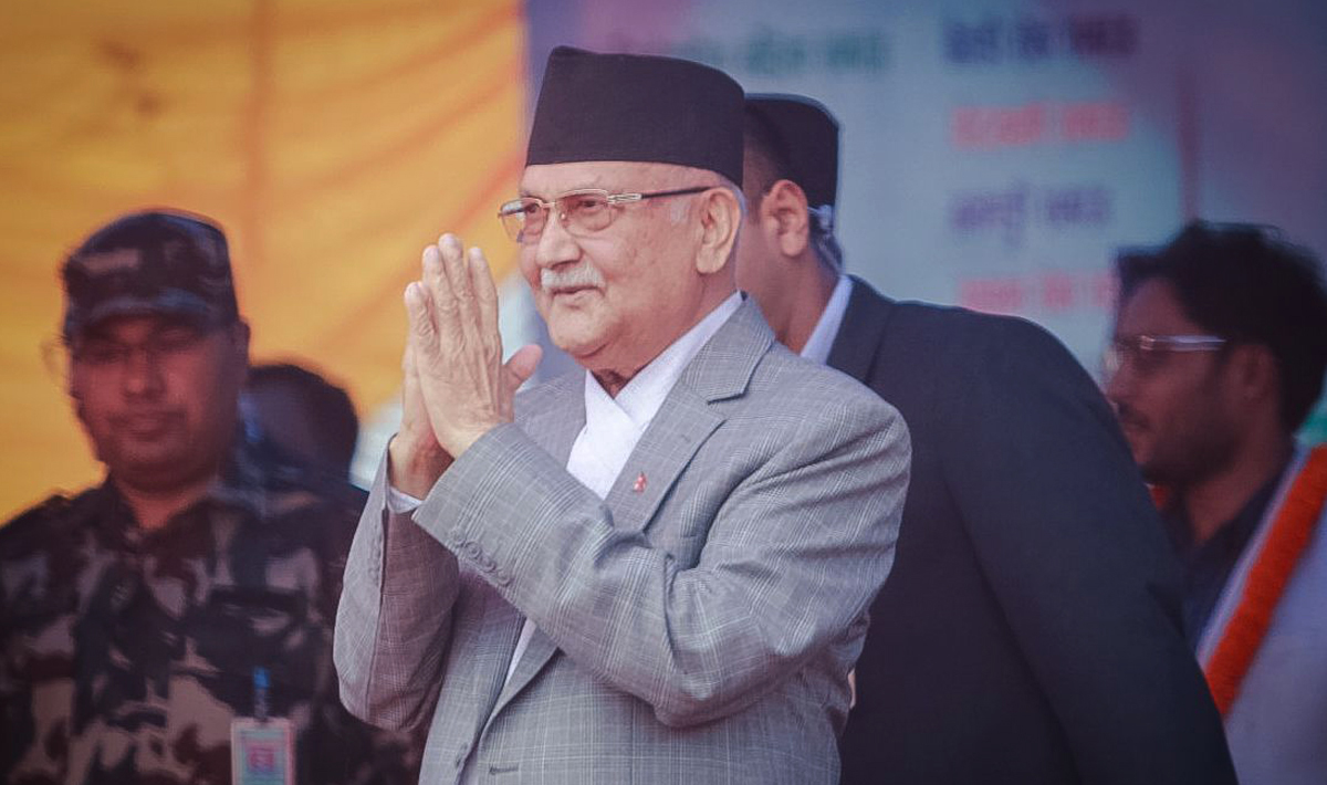 Prime Minister Oli leaving for Turkmenistan today