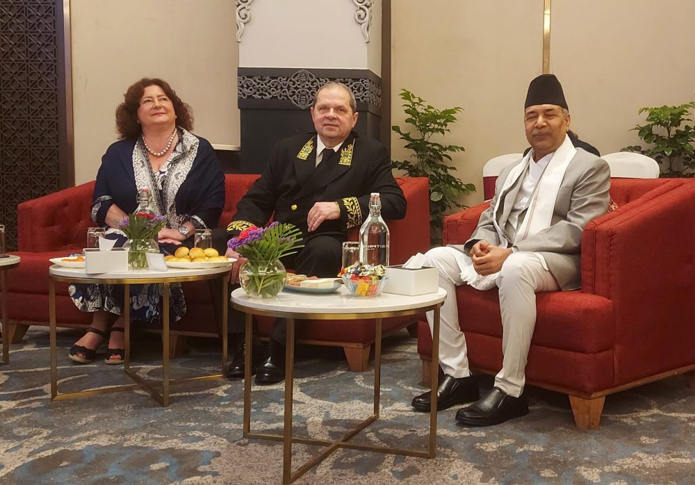 Vice President Yadav attends reception