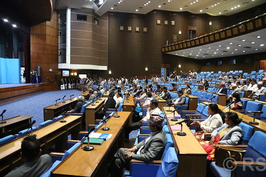 HoR adjourned until 3 PM tomorrow amid ongoing opposition protest