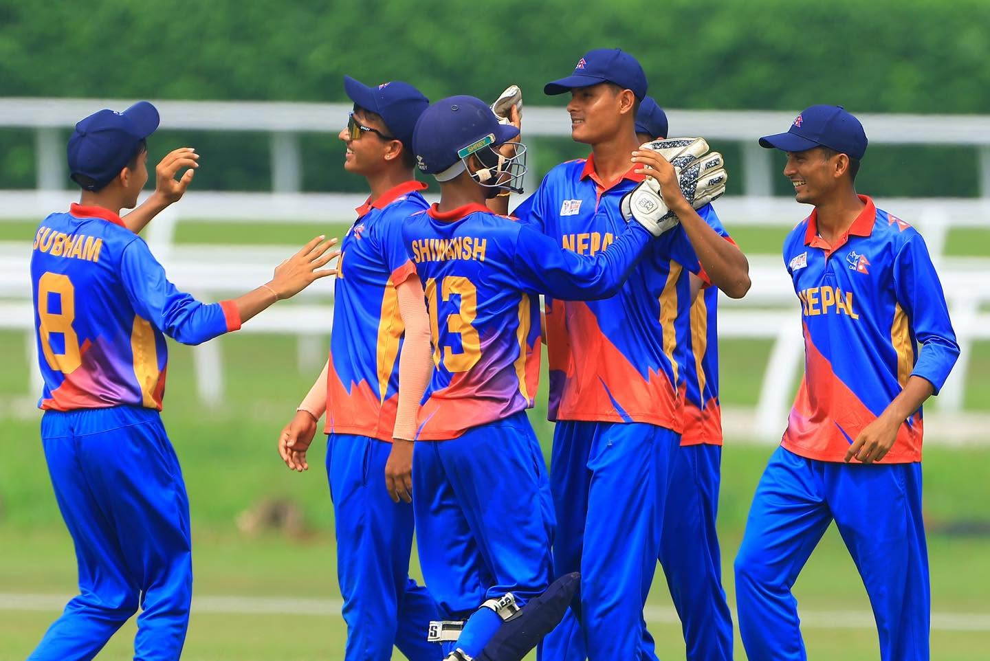 Malaysia sets Nepal U-16 a target of 91 runs in East Zone Cup Semifinal