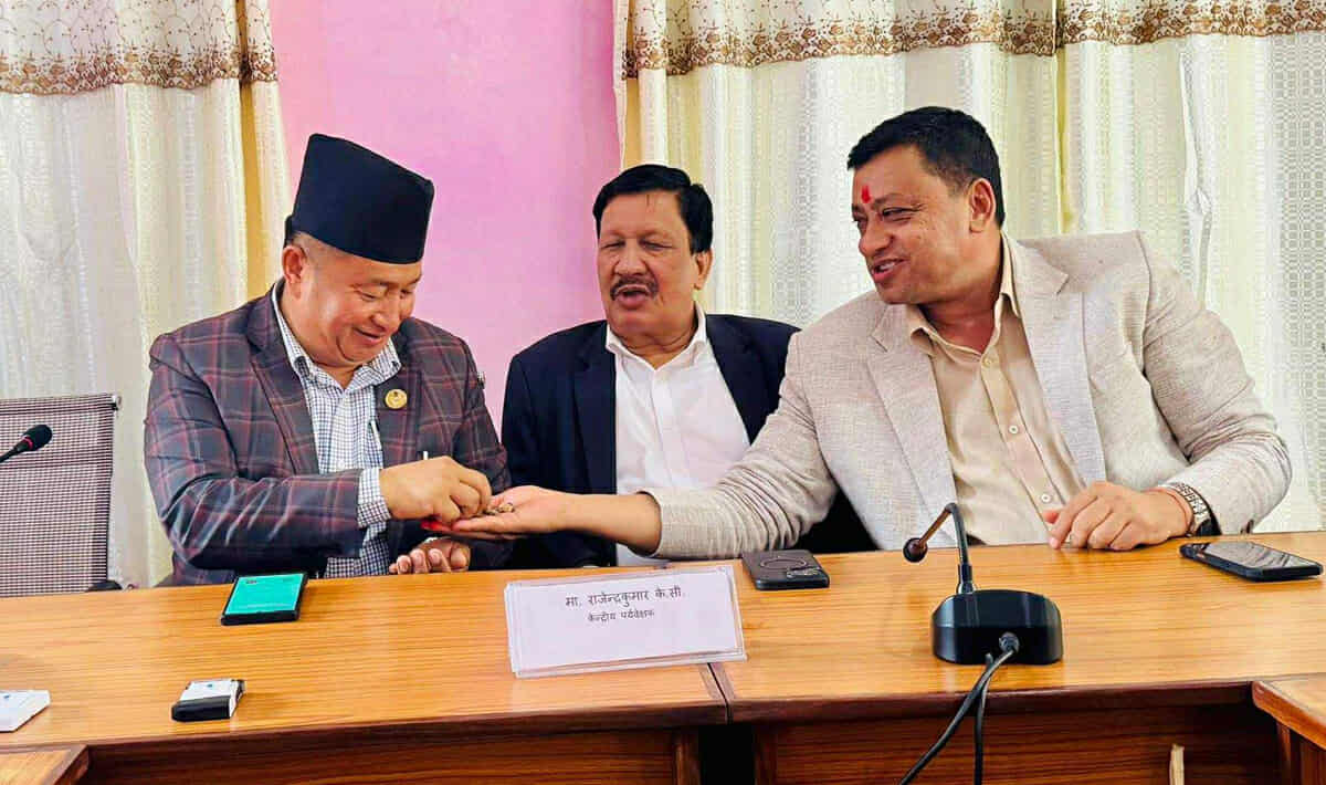 Lama and Baniya file candidacy for NC Bagmati parliamentary party leader