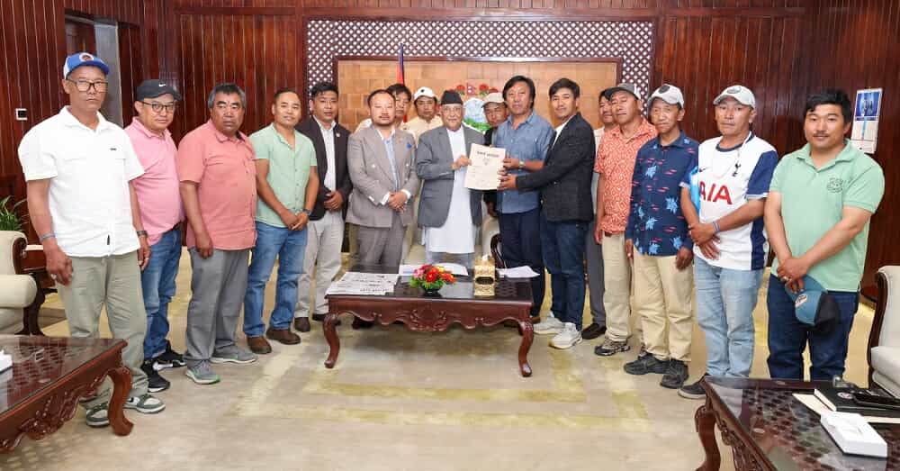Korala border point in Mustang to be fully operational soon: PM Oli