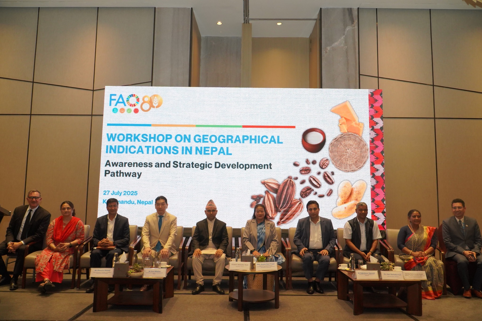 Workshop on Geographical Indications in nepal: awareness and strategic development pathway