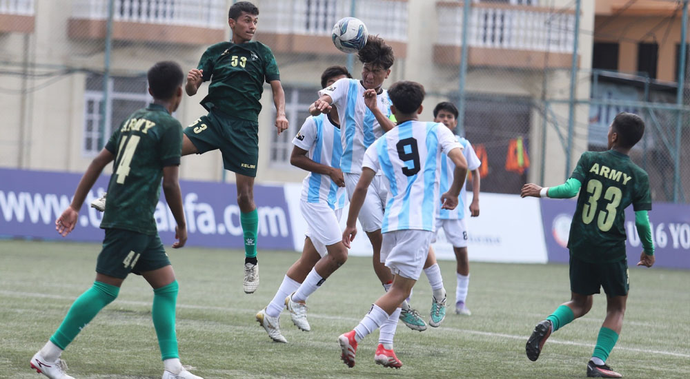 ANFA U-16 Youth League: Manang Marshyangdi defeats Tribhuvan Army Club 2–0