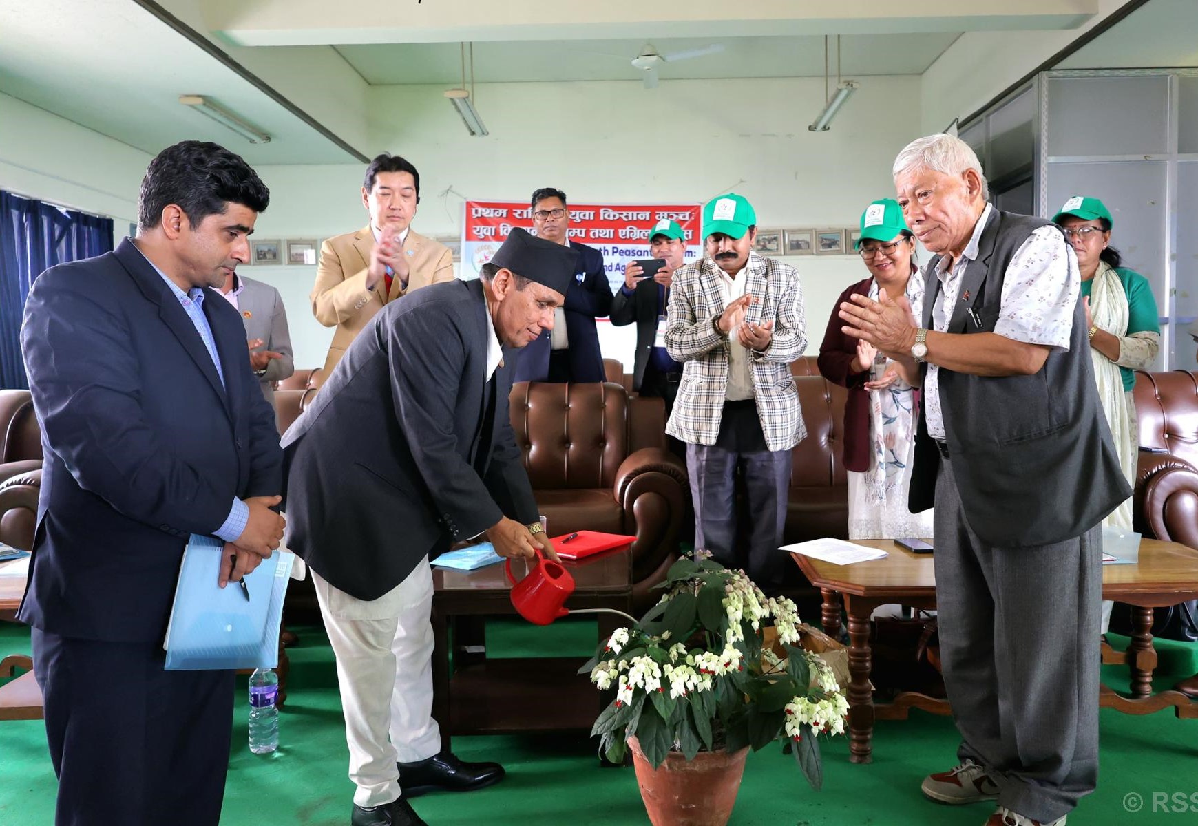 Farmers are foundation of prosperity: Chair Dahal
