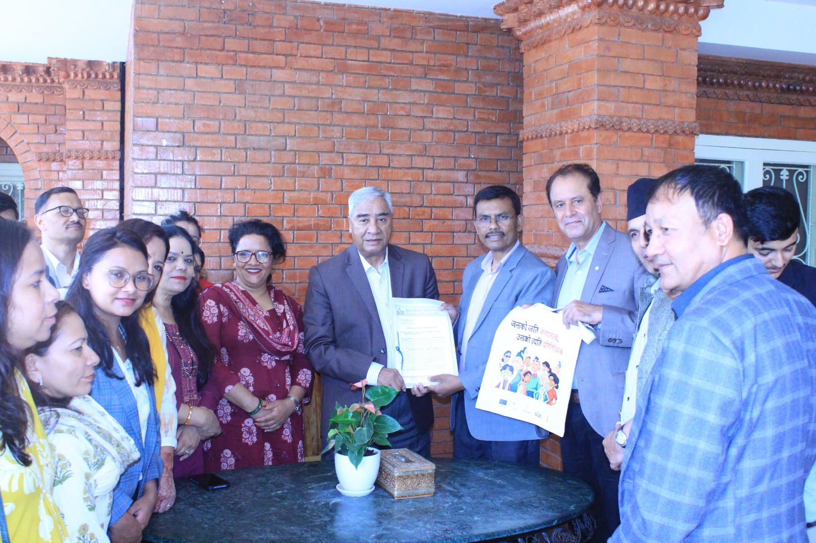 Deuba calls for proportional inclusion within FPTP electoral system