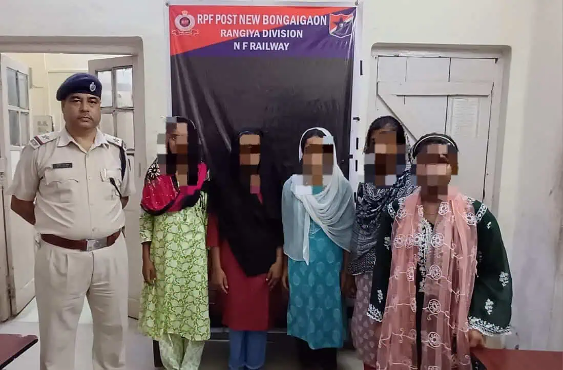 RPF rescues 27 people, including 22 minors, across Northeast Frontier Railway zone