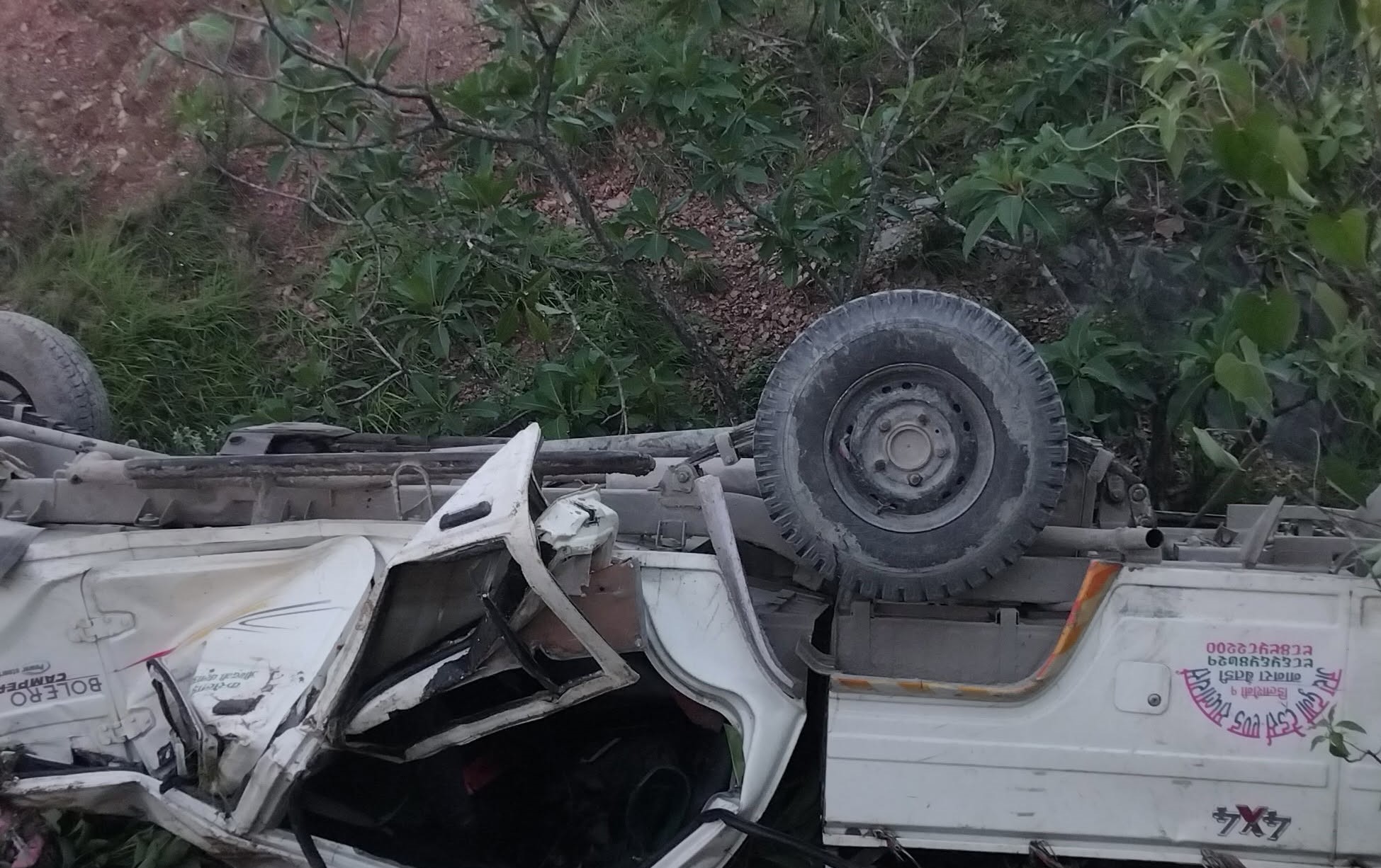 Two killed, six injured in jeep accident in Baitadi