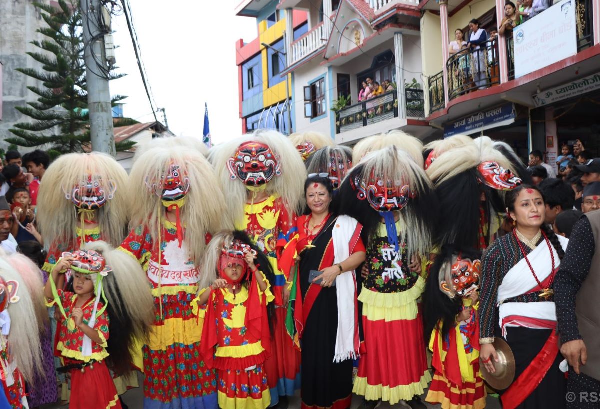 Lakhe Dance begins in eastern hilly districts