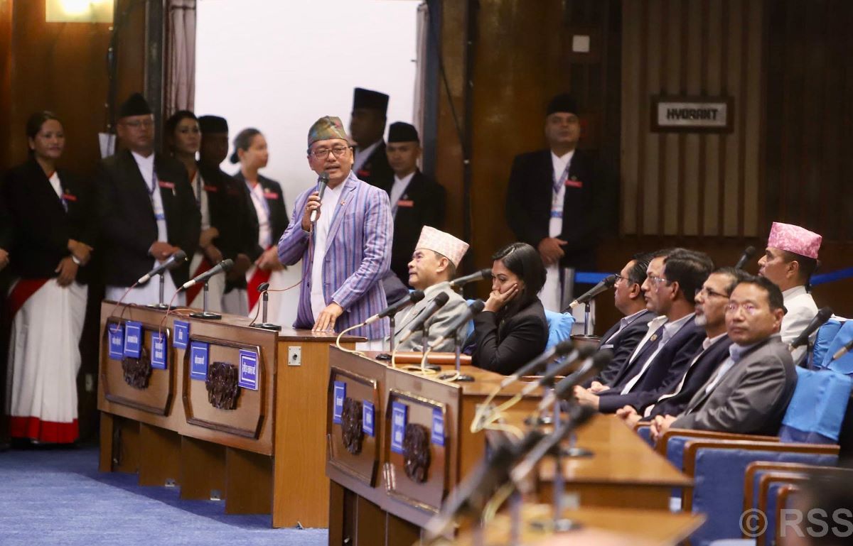 RPP Chair Lingden accuses govt of institutionalized corruption, warns of street protests