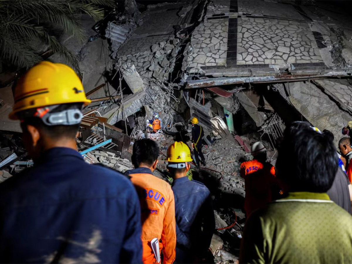 Earthquake of magnitude 3.6 strikes Myanmar