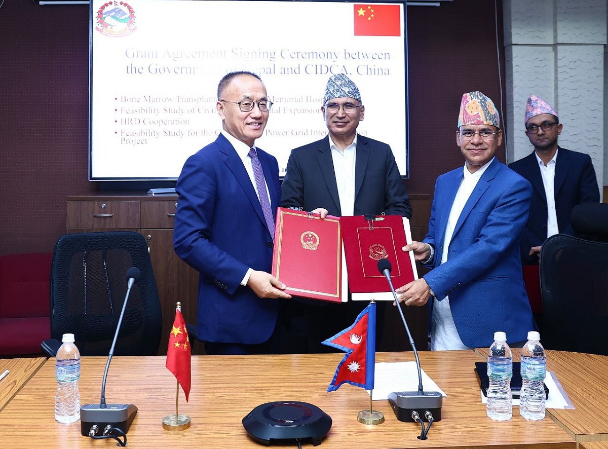 Nepal, China hold high-level talks on development cooperation