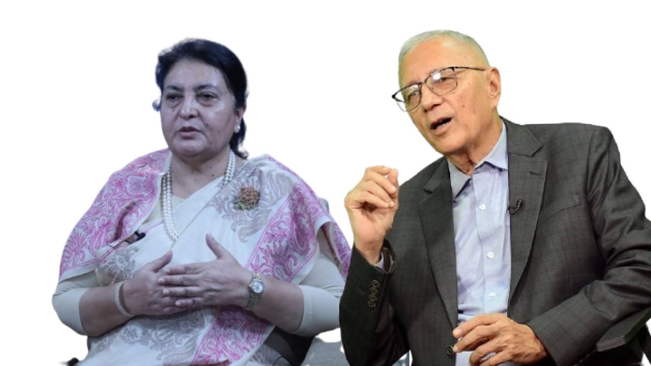 Shekhar Koirala meets Bidya Bhandari, assures support for UML re-entry