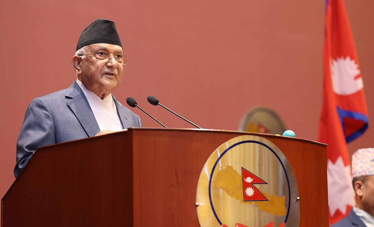 PM Oli urges unity for development as Nepal prepares to graduate from LDC status