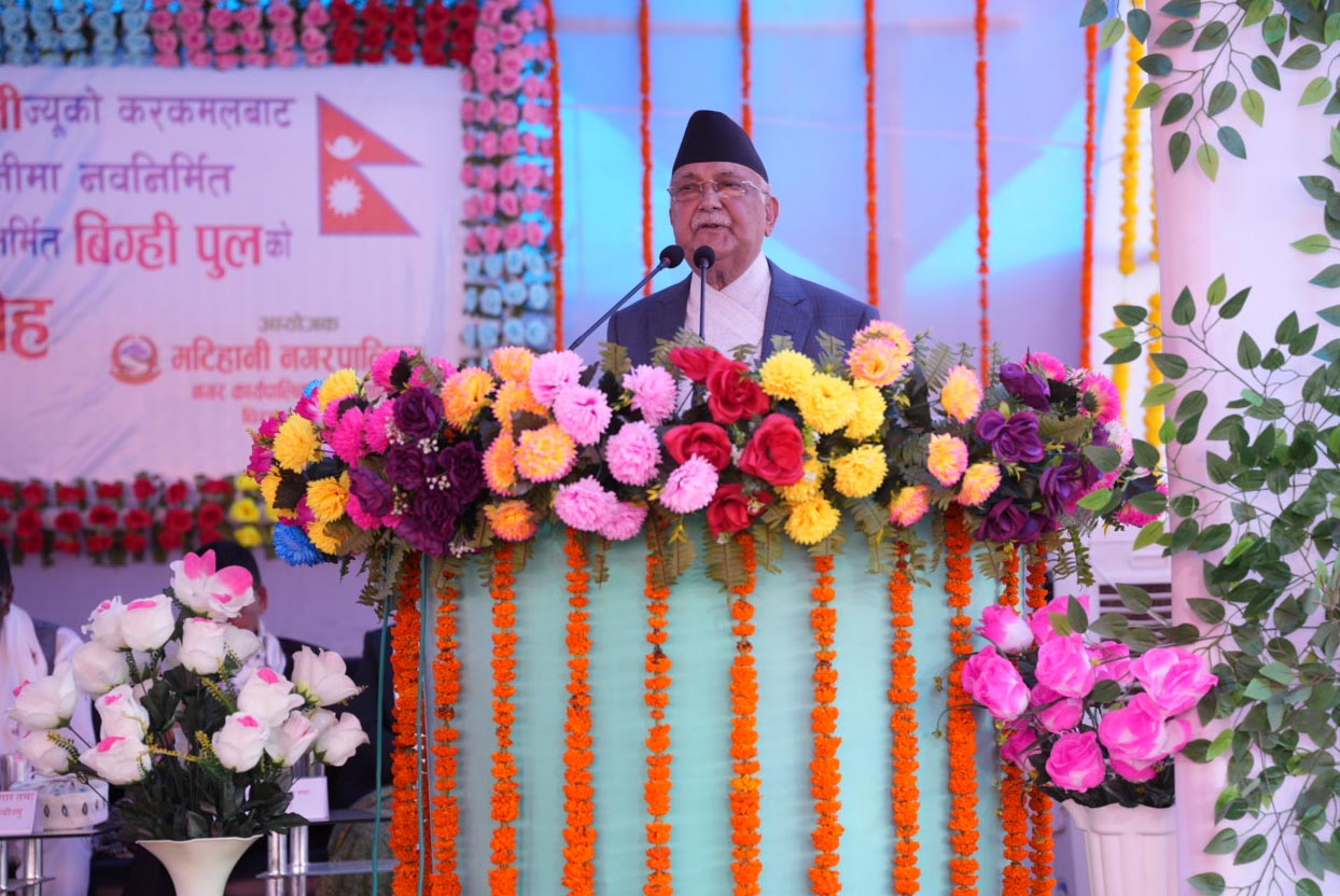 No alternative to incumbent government: Prime Minister Oli