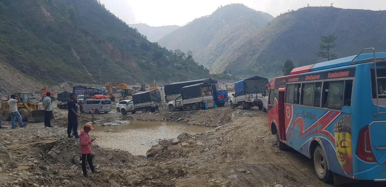 Traffic resumes on BP Highway